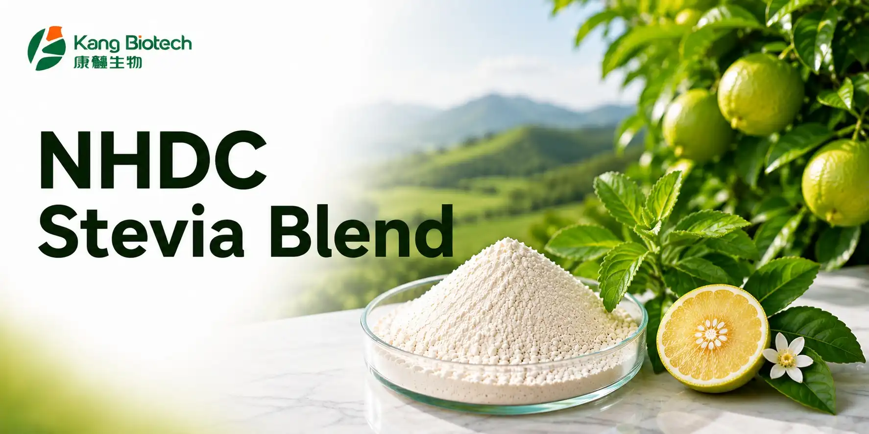 Neohesperidin dihydrochalcone powder and Stevia